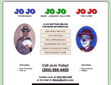 Tablet Screenshot of jojo.streetcarmike.com